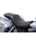 Danny Gray Lowist 2-Up Seat Vinyl Smooth Stitch Harley Dyna 06-17