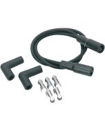 Daytona Twin Tec Black Universal 7mm Spark Plug Wires for Harley Twin Cam
