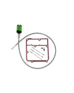 Feuling 3070 Stainless Steel Oil Tank Breather Kit Harley Dyna Twin Cam 99-05