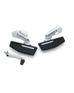 Kuryakyn 3284 Omni Driver Floorboard Kit Chrome Honda Gold Wing DCT Trans 18-20