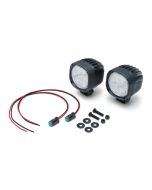 Kuryakyn 3011 Lodestar 1850L High-Output Driving Lights Flood Beam Universal 12v