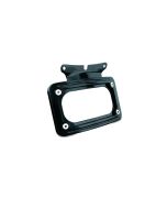 Kuryakyn 3149 Black Curved Tag License Plate Frame Harley 06-09 FLHX