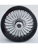Ultima 37-539 Black Fat King 48 Spoke Rear Wheel 16"x5.5" Custom Harley