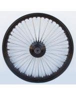 Ultima 37-563 Black Narrow King 48 Spoke Front Wheel 21"x2.15" Single