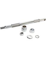 Drag Specialties Chrome Front Axle Hardware Kit Harley 00-06 FLST Softail