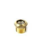 V-Twin 38-0608 Brass Fuel Sight Gauge Insert Motorcycle Gas Tank Monitor Harley