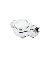V-Twin 38-0883 Flip Up Gas Cap Vented Chrome Harley Softail FLST FXST 96-99