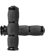 Avon IN-TO-AIR-90-AN Velvet Air Cushion Black 3 Ring Hand Grips Indian 18-20