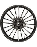 Coastal Moto Black Cut Atlantic 3D 21" Front Cast Wheel Only Harley 00-07 FLH
