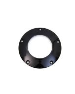 V-Twin 42-0241 Black 5-Hole C-Thru Clear Derby Cover Harley Big Twin 99-19