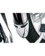 Kuryakyn 9016 Chrome Front Fender Extension (ea) Harley Narrow Fenders