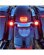 Custom Dynamics ProBeam Red Mini Add-On LED Taillight Brake Harley Touring 14-Up