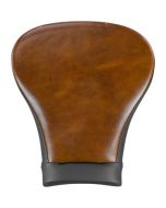 Saddlemen Renegade Lariat Tour Brown Plain Pillion Pad Seat Harley FLH/T 08-23