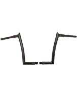 Fat Baggers Black 12" EZ Install Pointed Handlebar Package Harley FLS 08-Up