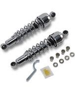 Drag Premium Chrome 13" Rear Spring Shock Absorbers Harley XL FXR 86-03