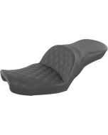 Saddlemen Explorer Lattice Seat w/o Backrest 2-Up Harley Dyna FXD FXDL 96-03