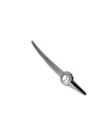 V-Twin 50-1235 Chrome Front Fender Trim Spear with Skull Universal Harley Custom