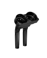 Arlen Ness 520-032 Black Method Handlebar Riser 10" Harley Road Glide 15-Up