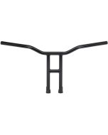 Biltwell 6224-2016 14" Tyson T-Bar Slotted Black 1" Handlebar Harley
