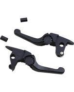 PSR 12-01664-22 Black Anthem Shorty Lever Set Pair Harley FLSS FLSTFBS 2016