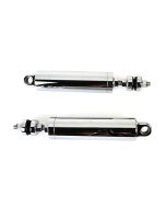 V-Twin 54-0175 Chrome Billet 11" Rear Shock Set 00-17 Harley Softail FLST FXST