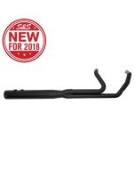 S&S Sidewinder Black 2 Into 1 Full System Exhaust Harley M8 FL 17-Up 