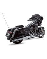 S&S Sidewinder Chrome 2 Into 1 Full System Exhaust Harley M8 FL 17-19