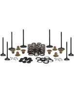 Kibblewhite 20-23350 Black Diamond Stainless Steel Valve Kit Harley M8 2017-Up