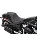 Drag Specialties Predator III Smooth Black 2-Up Seat 18-23 Harley Breakout FXBR
