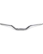 Wild 1 One Chrome Chubby Savage 1 1/4"  Bar 2.5" Rise Ape Hanger Handlebars Harley