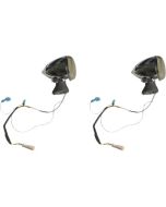Custom Dynamics ProBEAM Dynamic Ringz Front LED Turn Signals Chrome Scout 15-20