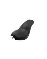 V-Twin 47-0776 Black Naugahyde Cobra Saddle Seat Harley Softail FXST FLST 06-17