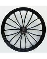 Ultima 37-627 Black Manhattan Aluminum Front Wheel 26"x3.5" Single Rotor