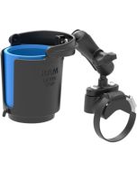 Ram Mounts Handlebar Rail Mount U-Bolt Base Level Cup Drink Holder RAM-B-132RU