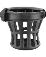 Ciro 55005 Black Drink Holder Only w/o Mount Left or Right Perch Harley Metric