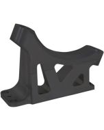 Alloy Art 49RBMR-2 Black Right Radial Caliper Mounting Kit for 49mm Lower Legs