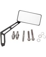 Pro One 102472AB Weekend Warrior Billet Aluminum Left Rectangular Mirror Harley