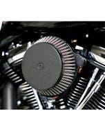 LA Choppers LA-2392-03B Black Round Aluminum Air Cleaner Kit Harley M8 17-Up