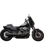 S&S 550-0788 Black w/ Black Tips Race Only SuperStreet 2-In-1 Exhaust M8 Fat Bob