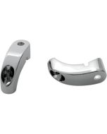 Arlen Ness 12-737 Chrome Turn Signal Mounts 39mm Forks Harley FXD FXR XL 87-20
