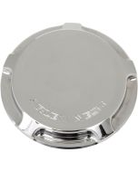 Arlen Ness Chrome Beveled Non-Vented Gas Cap Harley 96-16 Softail Dyna Sportster