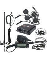 NavAtlas 2 Person In-Helmet Communication Package Intercom Headset & Radio