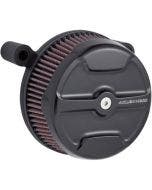 Arlen Ness 18-754 Knuckle Big Sucker Stage I Air Filter Black Harley XL 88-17