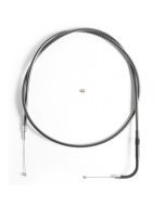 Magnum KARBONFIBR 47 1/2" Throttle Cable Smooth 90 Degree Harley Big Twin 84-17