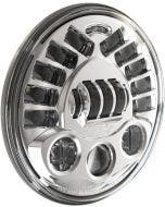 Custom Dynamics ProBeam Chrome Adaptive 2 5.75" Headlamp Harley FLH 14-20