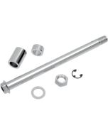 Drag Specialties Chrome Rear Axle Kit Harley Softail Dyna FXD 08-17 0214-0585