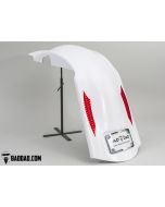 Bad Dad Raw Bagger Fender with 10" Flush Mounts Harley FL Touring 09-13 80895