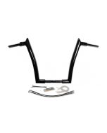 FBI Fat Baggers 1-1/2 Black 16" EZ Install Pointed Handlelbar Cable PKG FLTR 15-20