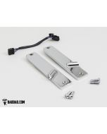 Bad Dad 900 Series Chrome Front LED Billet Turn Signals Harley FLS Softail