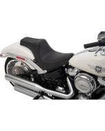 Drag Specialties Smooth Vinyl Predator III 2-Up Seat Saddle Harley Softail 18-Up